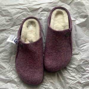 NWT Birkenstock Zermatt Shearling Wool Felt women’s size:35